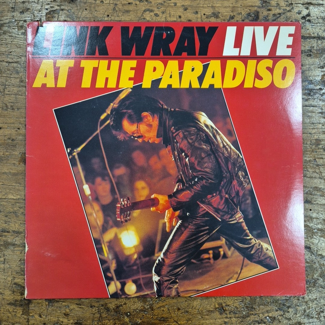 LP Link Wray - Live At The Paradiso VISA 7010 made in USA Vinile Rock