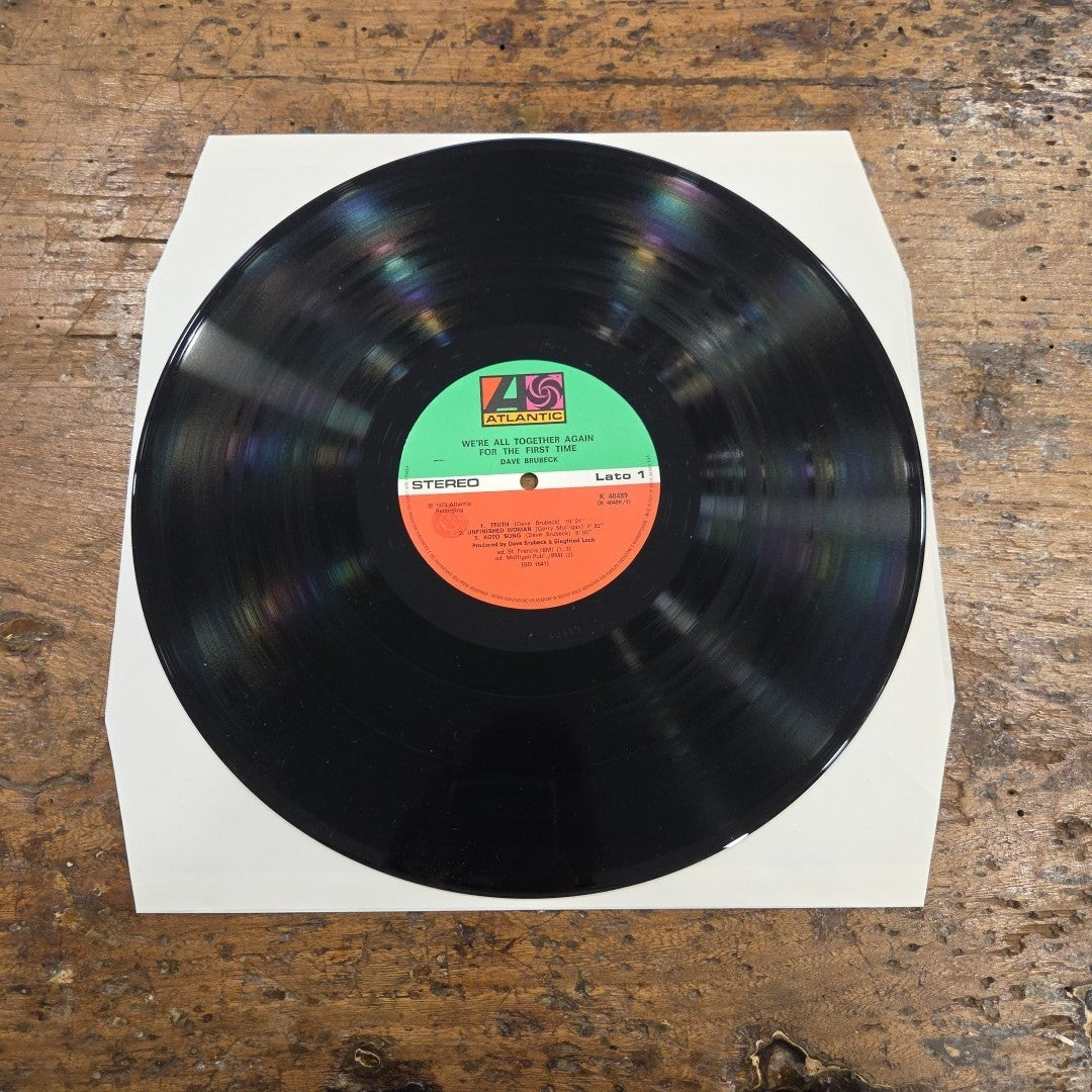 LP Brubeck/Mulligan/Desmond - We're All Together Again K 40489 1973 Made In IT