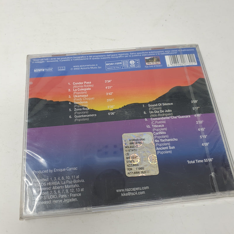 CD Palisandro – Ancient Winds Azzurra Music – MOR11009Sealed