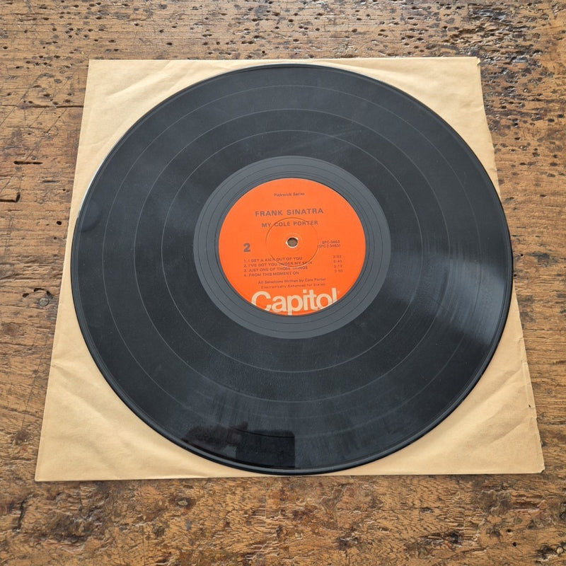 LP Frank Sinatra - My Cole Porter SPC-3463 Jazz Big Band VINILE 12