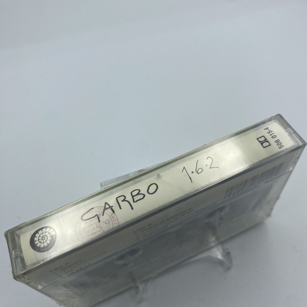 MUSICASSETTA Tape SS Garbo – 1-6-2 Italy 1990