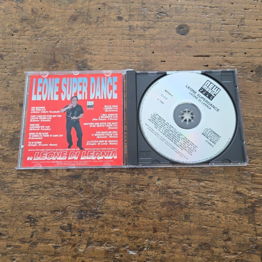 CD Leone Di Lernia - Leone Super Dance MTCD4 1992 Musica Disco Italiana