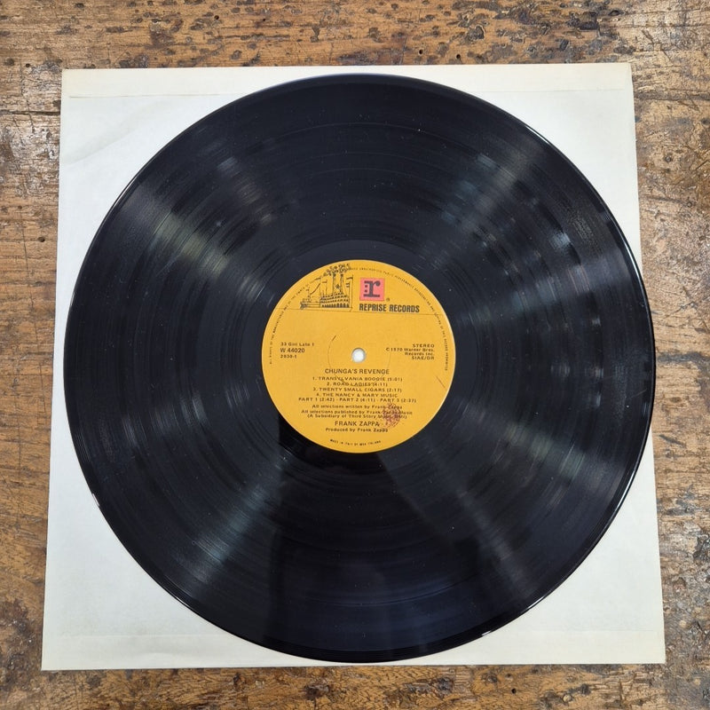 LP Frank Zappa - Chunga's Revenge Bizarre W 44020 ITALY Rock Vinile