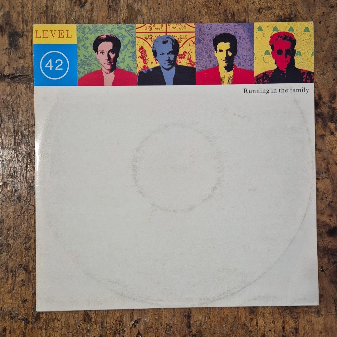 LP Level42 Running In The Family 885 518-1 Disco Mix Polydor Musica Rock Vinile