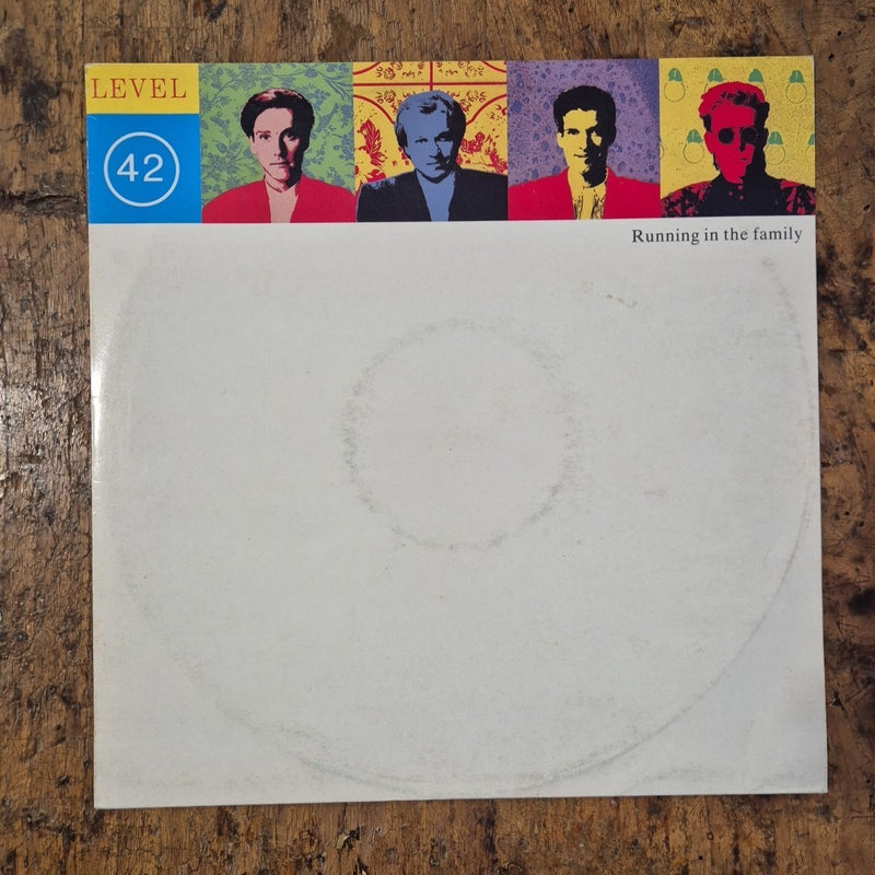 LP Level42 Running In The Family 885 518-1 Disco Mix Polydor Musica Rock Vinile