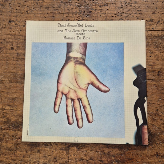 LP Thad Jones Mel Lewis Manuel De Sica And The Jazz Orchestra PALP 63