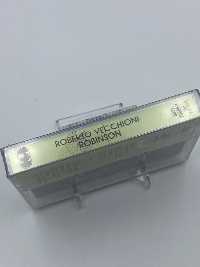 MUSICASSETTA Tape SS Roberto Vecchioni – Robinson, Come Salvarsi La Vita Italy