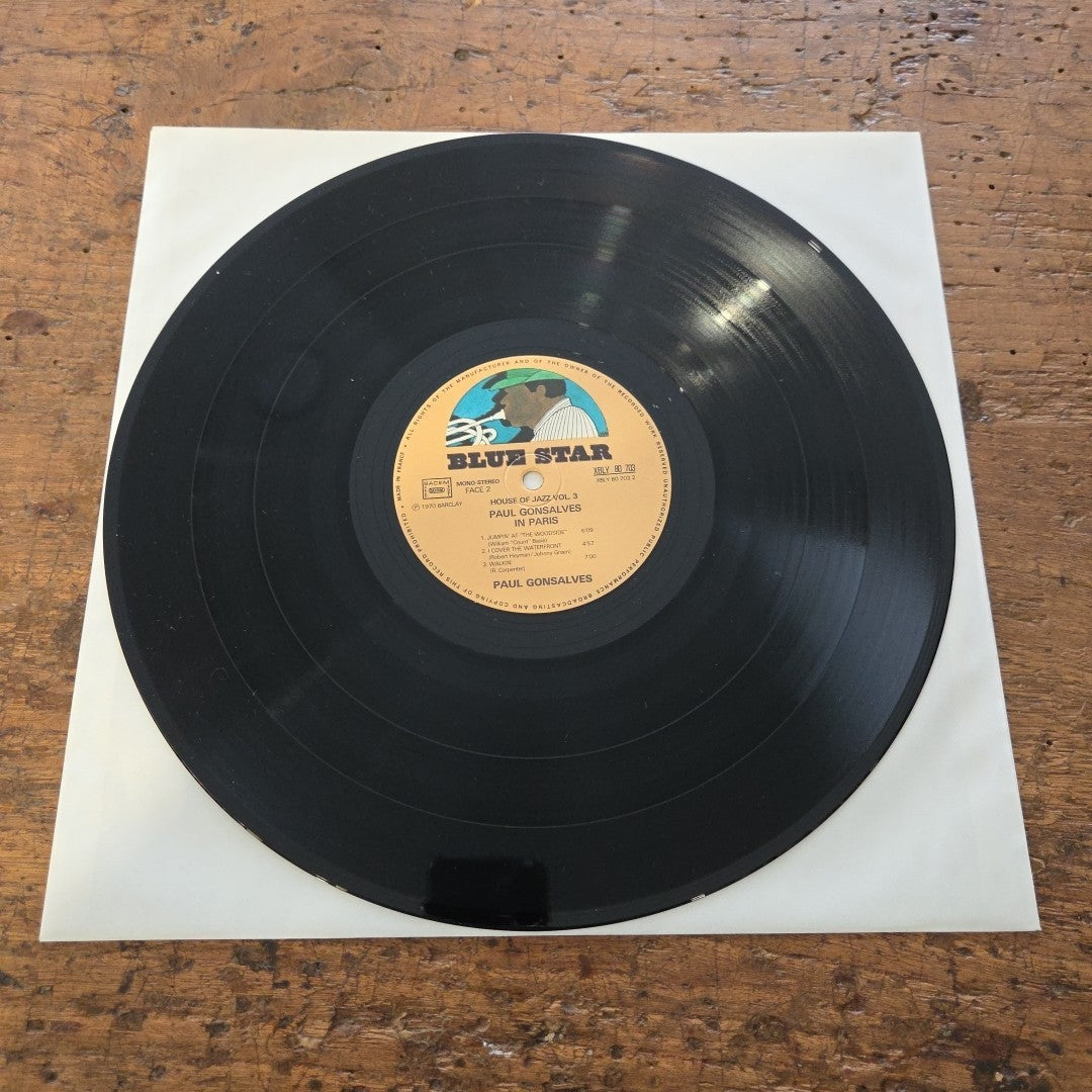 LP Paul Gonsalves  - Paul Gonsalves In Paris Star 80 1970 Jazz Vinile