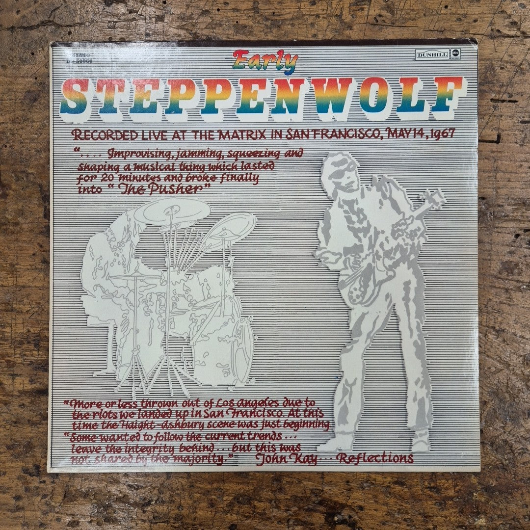 LP Steppenwolf - Early Steppenwolf DS 50060 Made In USA Musica Rock Vinile