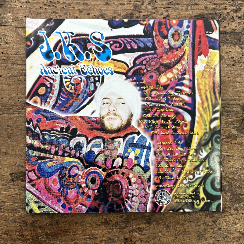 LP J.K.S. - Ancient Echoes RF 002 VINILE Made In Italy Psychedelic Rock