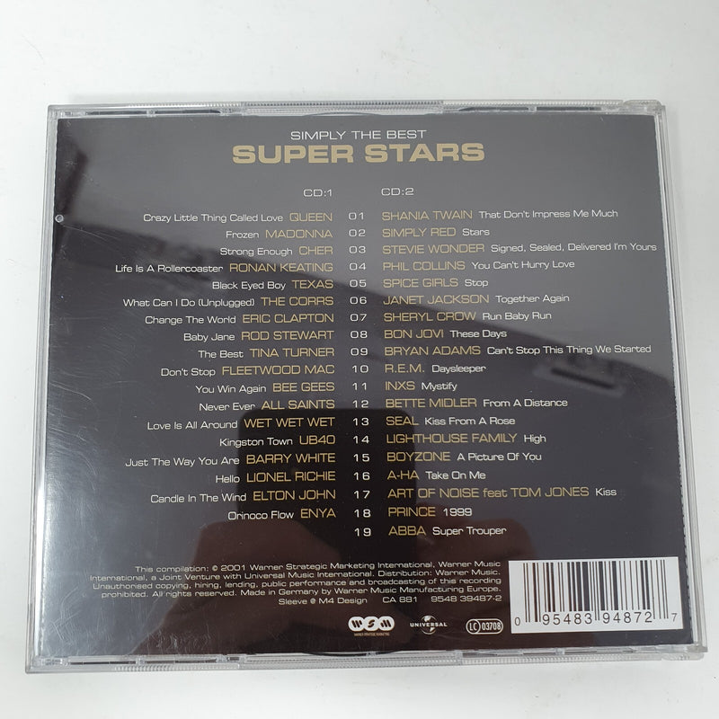 CD Various – Simply The Best Super Stars Warner Special Market