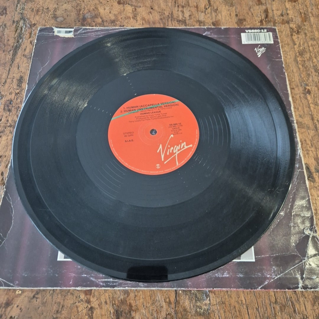LP Human League - Human Extended Version VS 880-12 ROCK New Wave Synth-pop