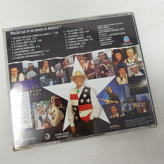 CD Renzo Arbore L'Orchestra Italiana – Pecché Nun Ce Ne Jammo In America? Folk