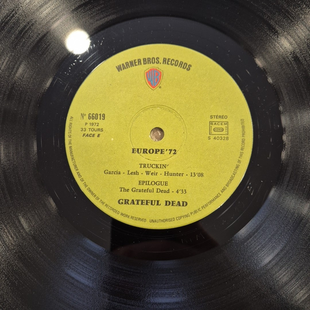 LP Grateful Dead Europe '72 66019 USA 1972 Musica Vinile Psychedelic Rock