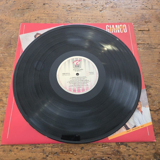 LP Ricky Gianco - Di Nuca... NEM 47714 1988 Musica Italiana Vinile