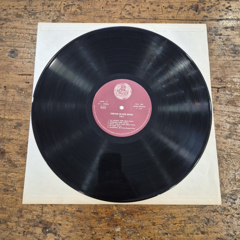 LP Treves Blues Band - Two YN/B 6001 1979 Psychedelic Rock Vinile 12