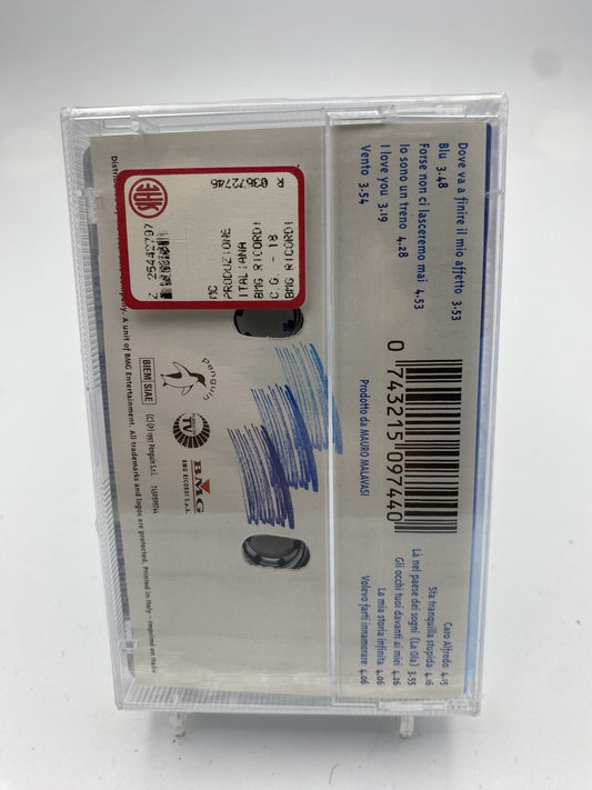 MUSICASSETTA Tape SS Gianni Morandi Celeste Azzurro Blu Italy