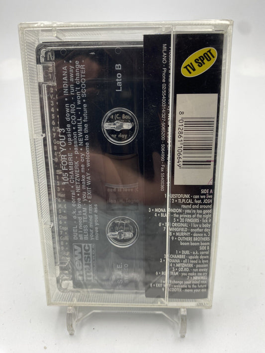 MUSICASSETTA Tape SS Various – 105 For You Vol. 3 Italy Disco Pop