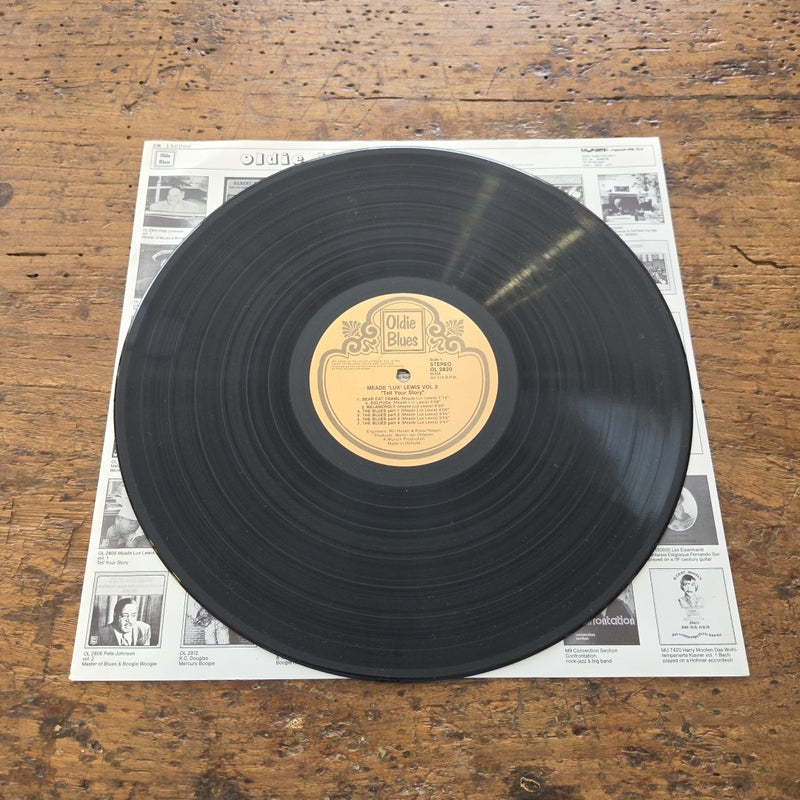 LP Meade Lux Lewis - Giants Of Blues And Boogie Woogie OL 2820 Jazz Vinile 1979