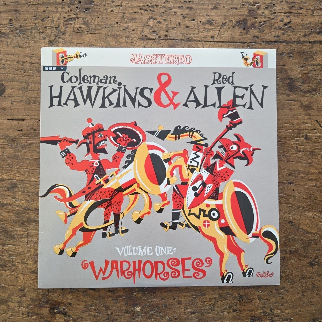 LP Coleman Hawkins & Red Allen - High Standard Vol. 1 JASS TEN Jazz Vinile 1987