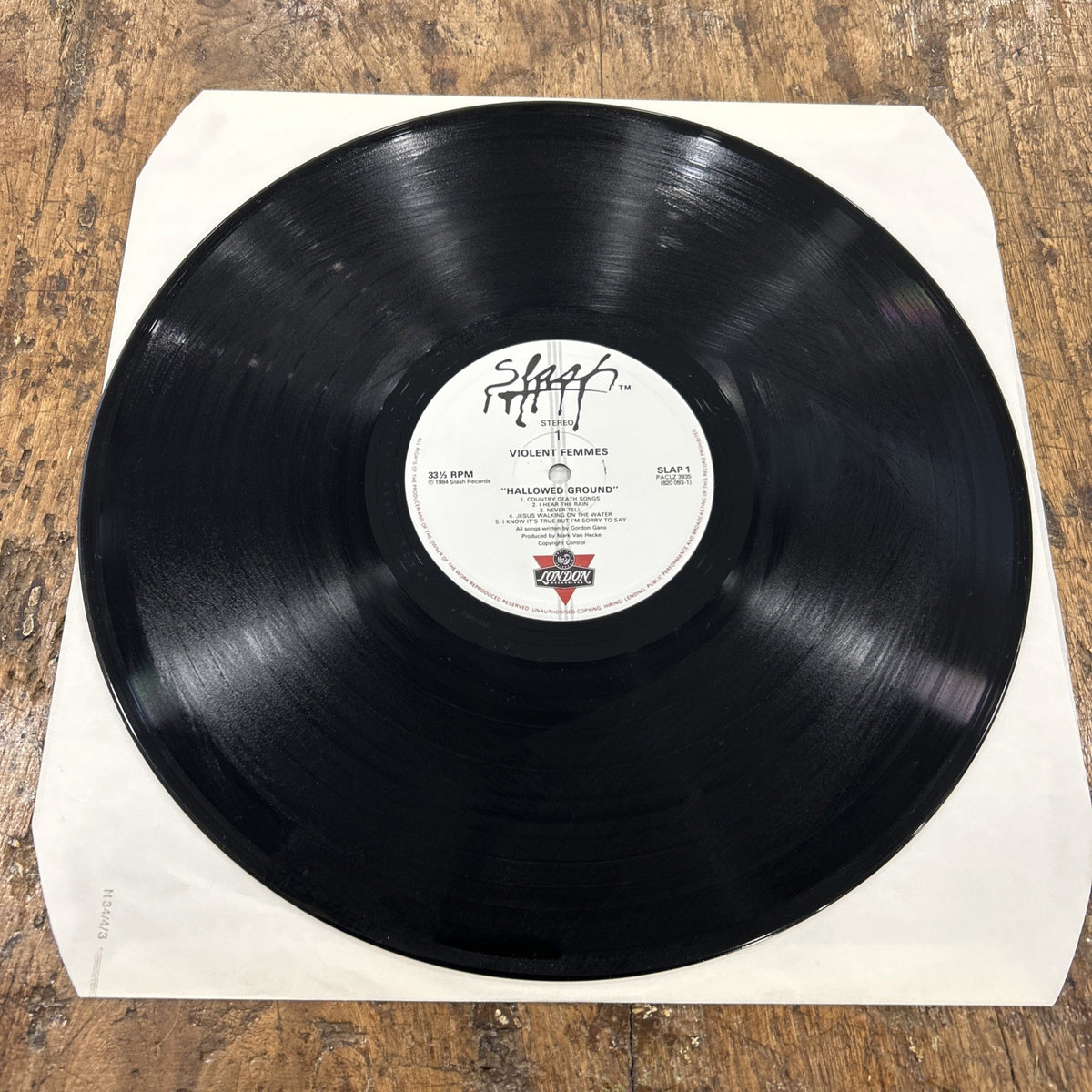 LP Violent Femmes - Hallowed Ground SLAP 1 Vinile 1984 UK Indie Rock Country