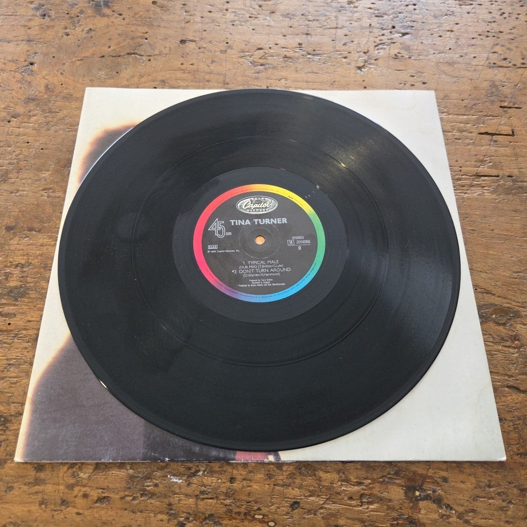 LP Tina Turner - Typical Male 14 201 4066 1986 Musica Pop Vinile