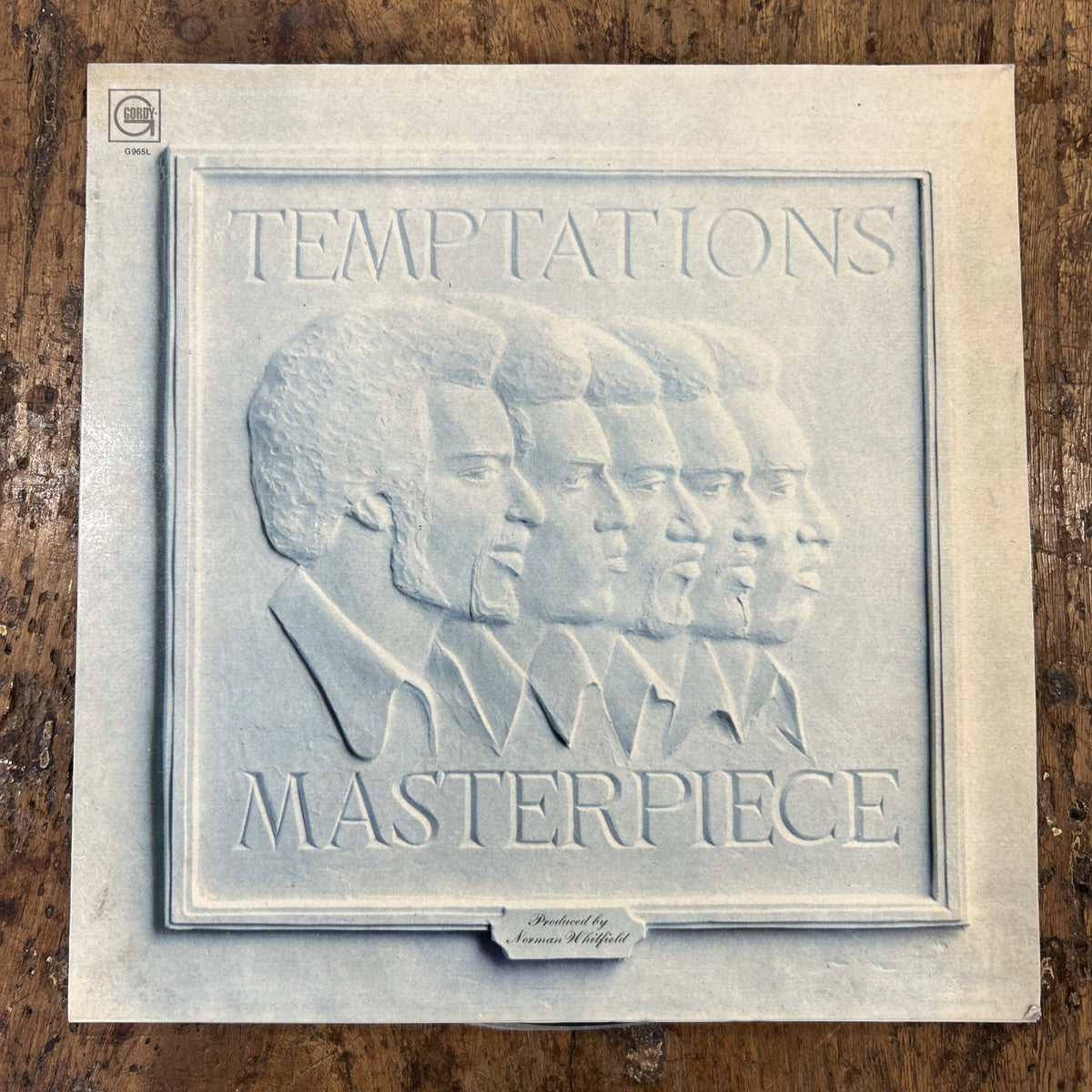 LP The Temptations - Masterpiece TSM ST 60037 Italy 1973 Funk Soul Disco Vinile