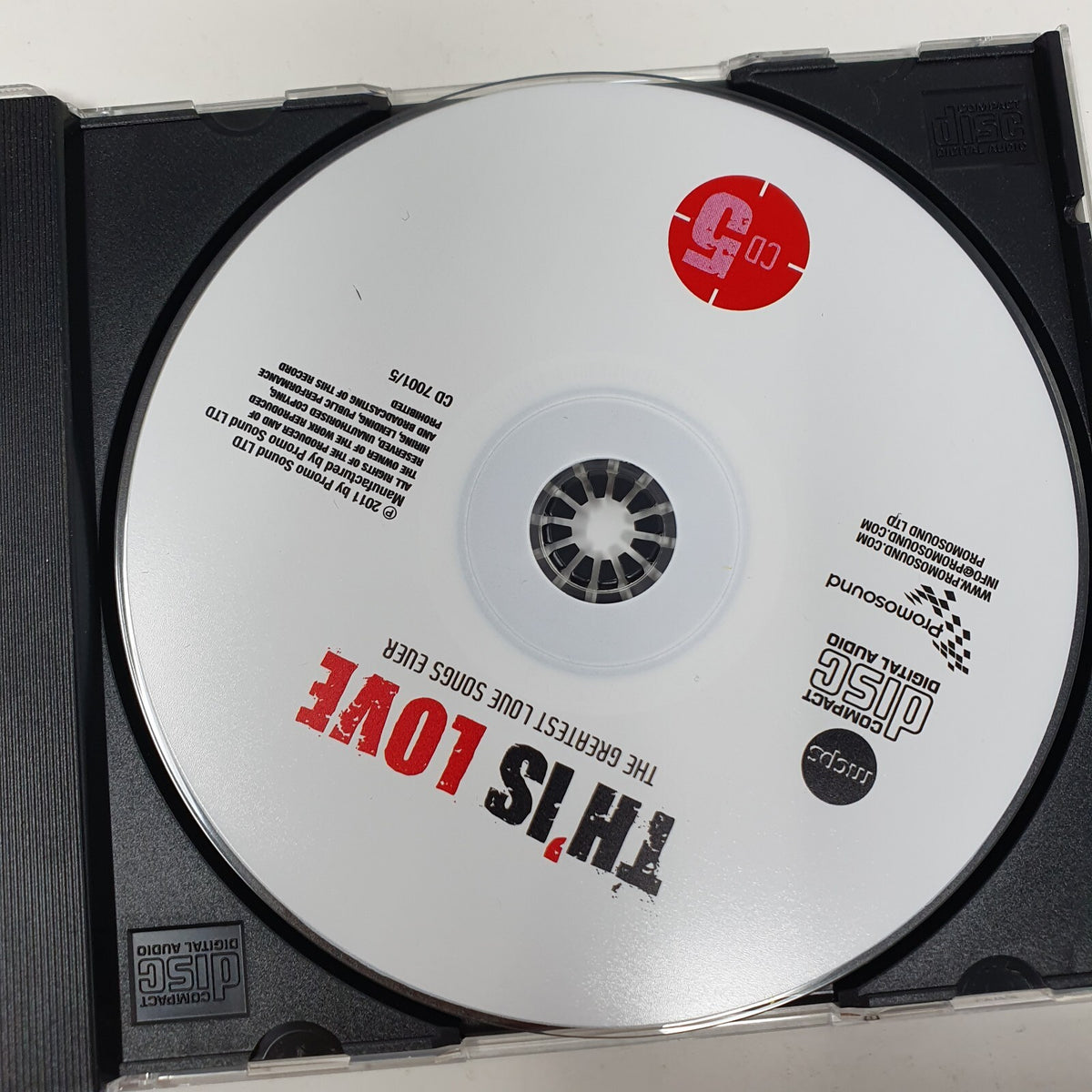 CD This Love VOL.5 Romantic MUSIC Compilation CD7001\5