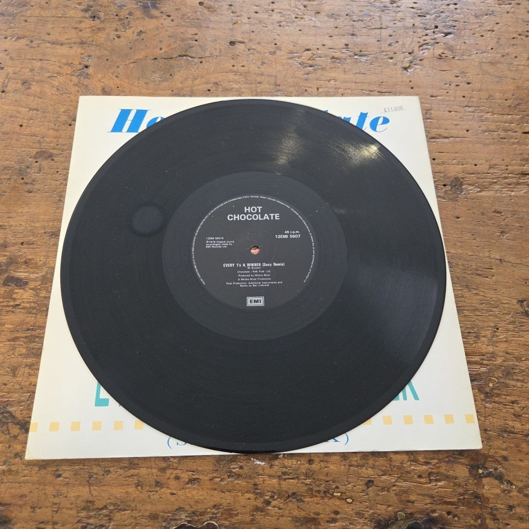LP Hot Chocolate - Every 1's A Winner 12 EMI 5607 1987 Musica Pop Vinile