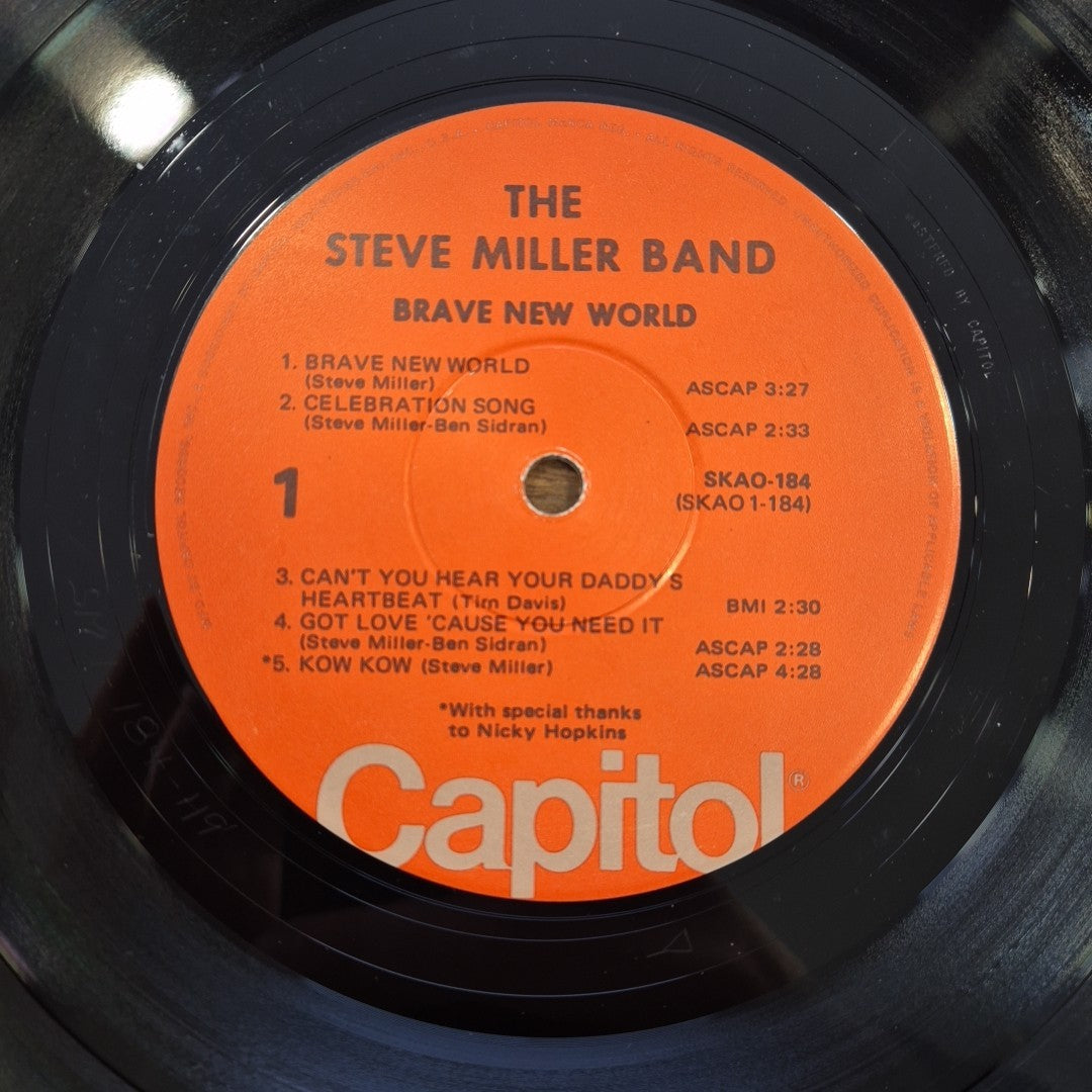 LP The Steve Miller Band - Brave New World SKAO-184 Capitol Usa Psychedelic Rock