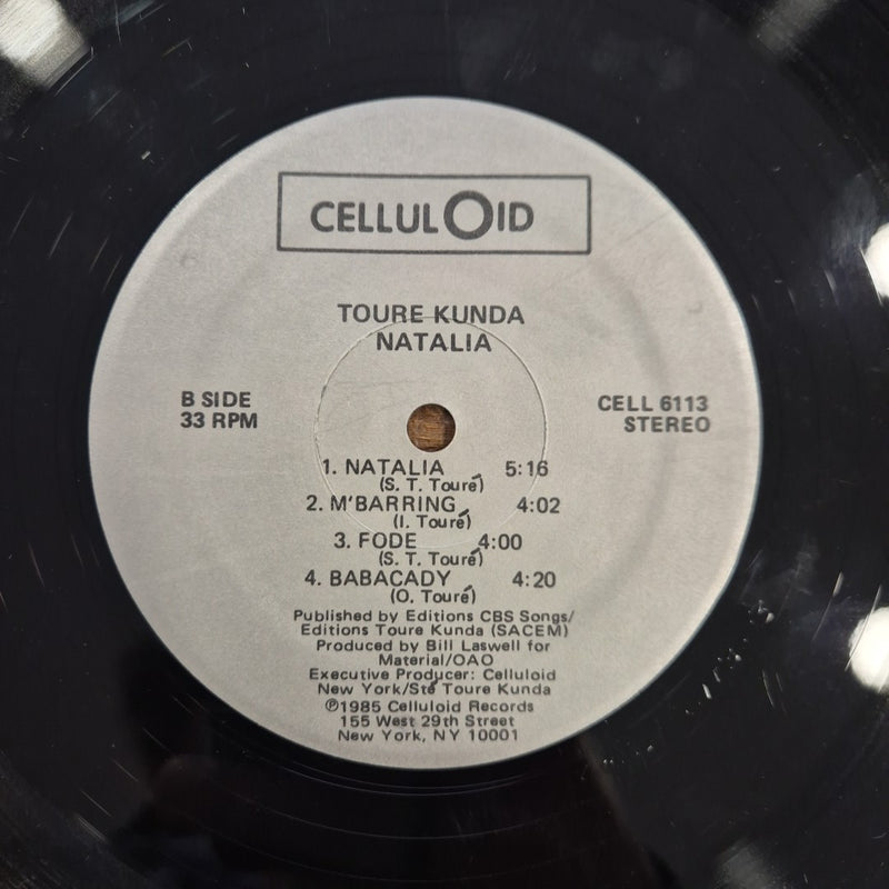 LP Toure Kunda - Natalia CELL 6113 USA 1985 Musica African Vinile 12