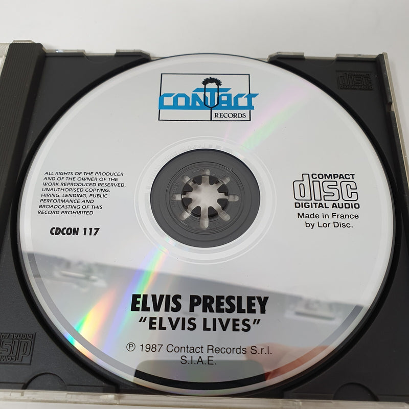 CD Elvis Presley "Elvis Lives" Contact Records – CDCON 117