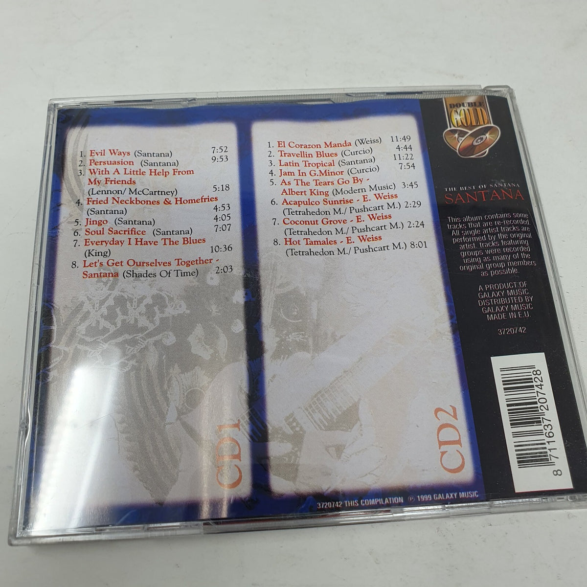 CD Santana – The Best Of Santana Galaxy – 3720742