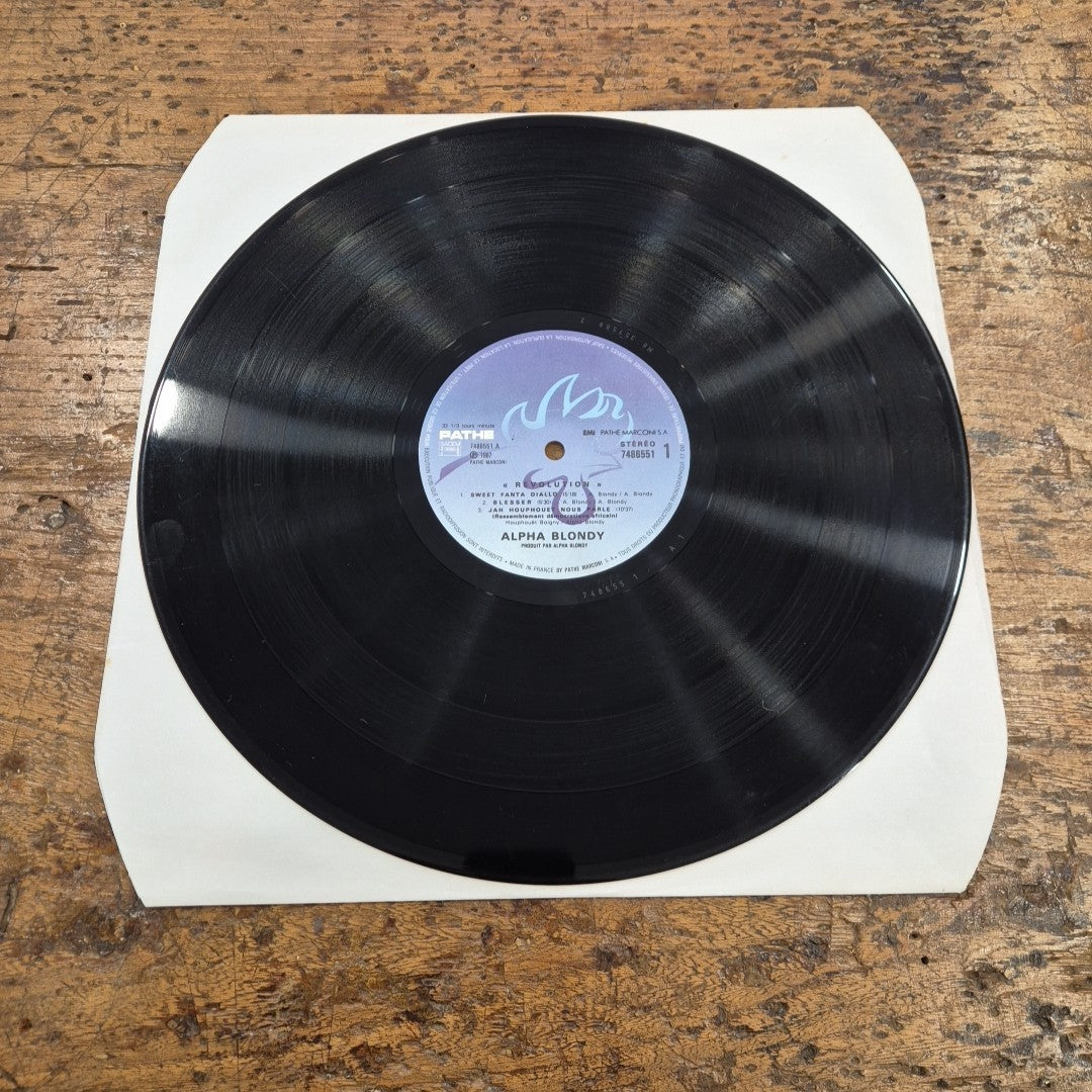 LP Alpha Blondy And The Solar System Revolutiom 7486551 France 1887 Reggae Dub