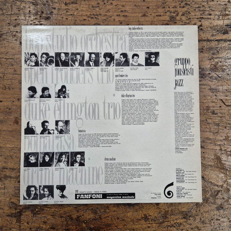 LP Gruppo Musicisti Jazz Volume 1 Parma 1990 Pierluigi Alessandrini GMJ 001