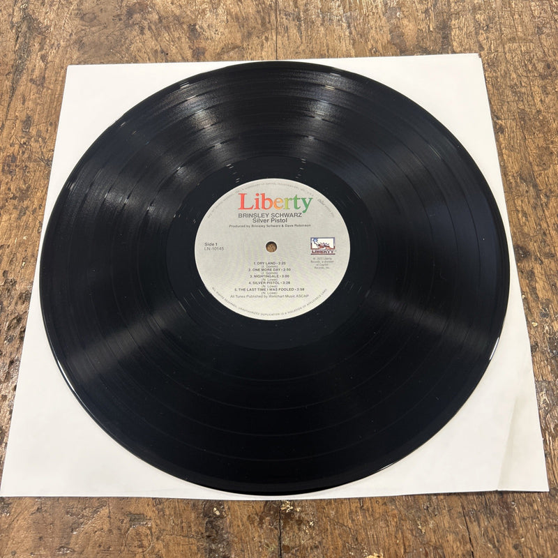 LP Brinsley Schwarz - Silver Pistol LN-10145 Vinile 1972 Made In US Rock