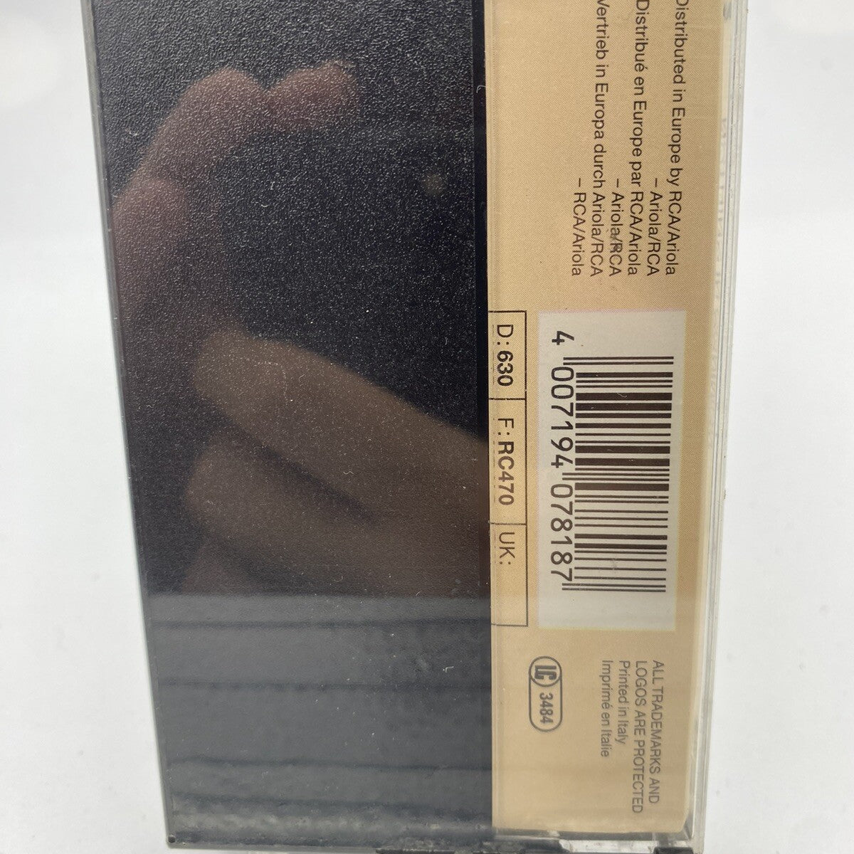 MUSICASSETTA Tape SS Various – Nothing In Common - Original Soundtrack 1986