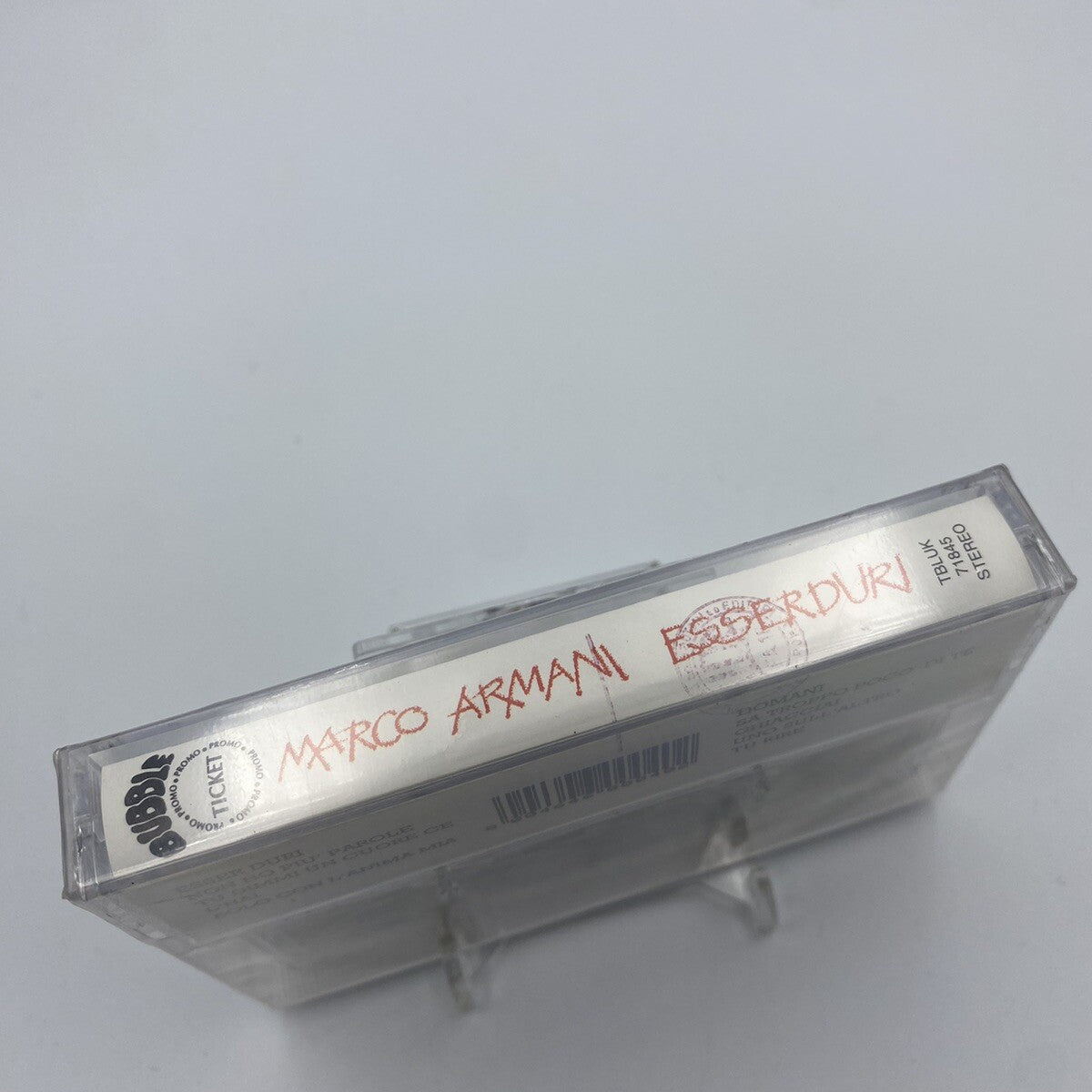 MUSICASSETTA Tape SS Marco Armani MC7 Esser Duri Italy