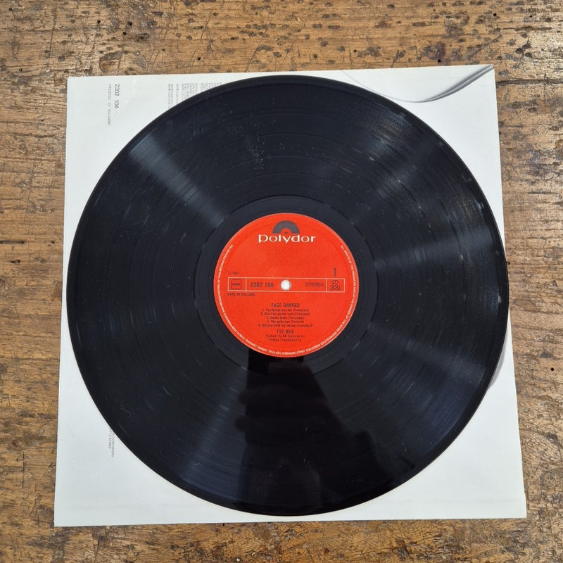 LP The Who - Face Dances 2302 106 Polydor Hollans 1981 Musica Vinile Rock