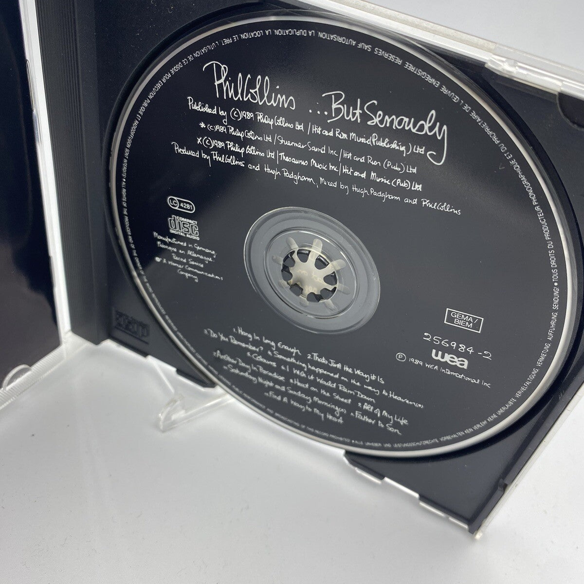 CD Phil Collins – ...But Seriously Rock 1989