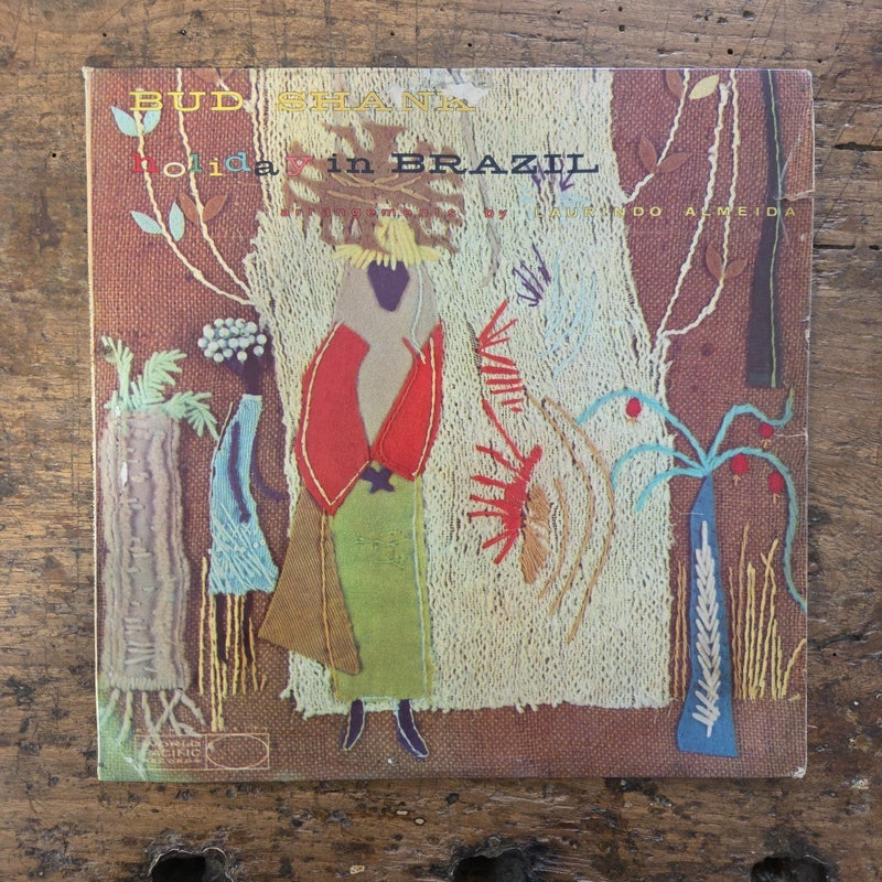 LP Bud Shank - Holiday In Brazil LPM 2086 Jazz Vinile Made In Italy