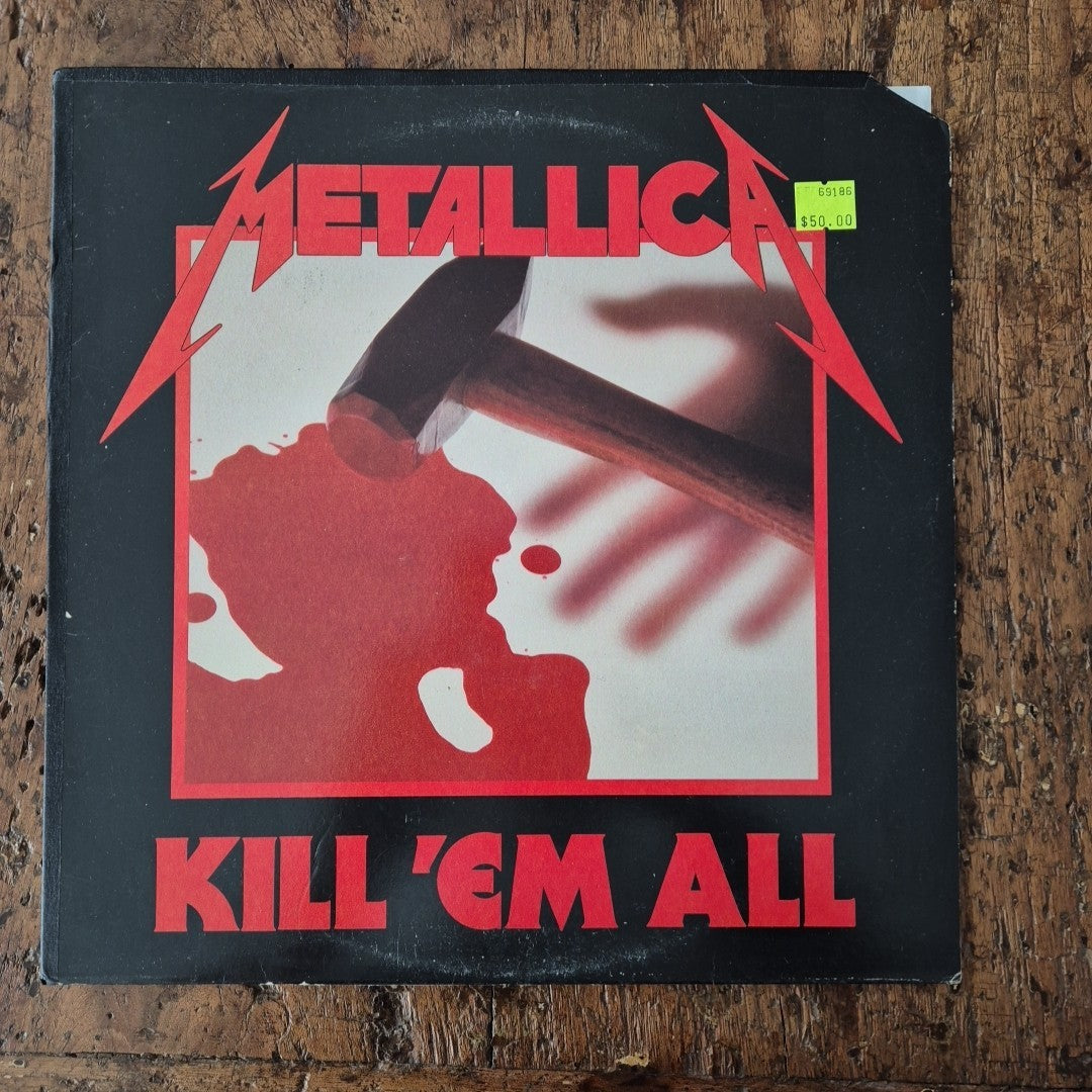 LP Metallica - Kill 'Em All MRI 069 Usa 1983 Heavy Trash Metal Vinile 12