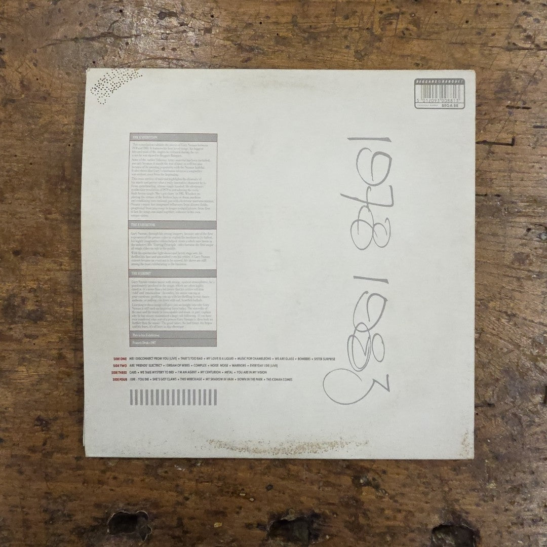 LP Gary Numan - Exhibition BEGA 88 1987 Made In England Musica Electronic Vinile