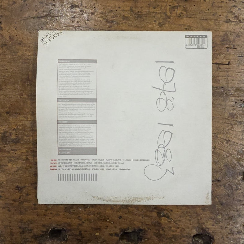 LP Gary Numan - Exhibition BEGA 88 1987 Made In England Musica Electronic Vinile