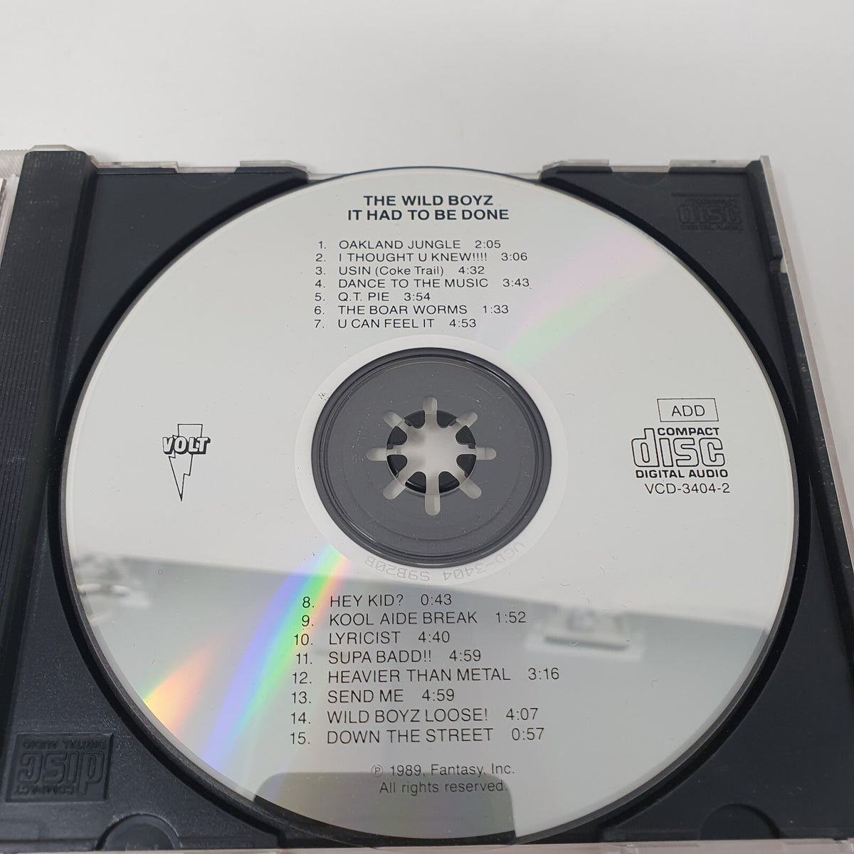 CD The Wild Boyz – It Had To Be Done Volt – VCD-3404-2