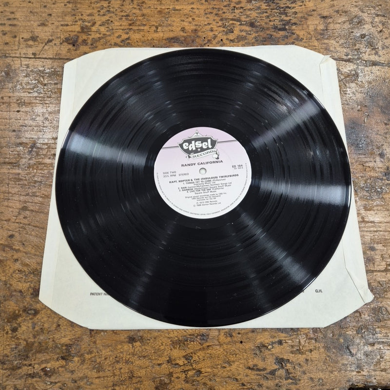 LP Randy California - Kapt. Kopter The Fabulous Twirly Birds ED 164 Rock Vinile