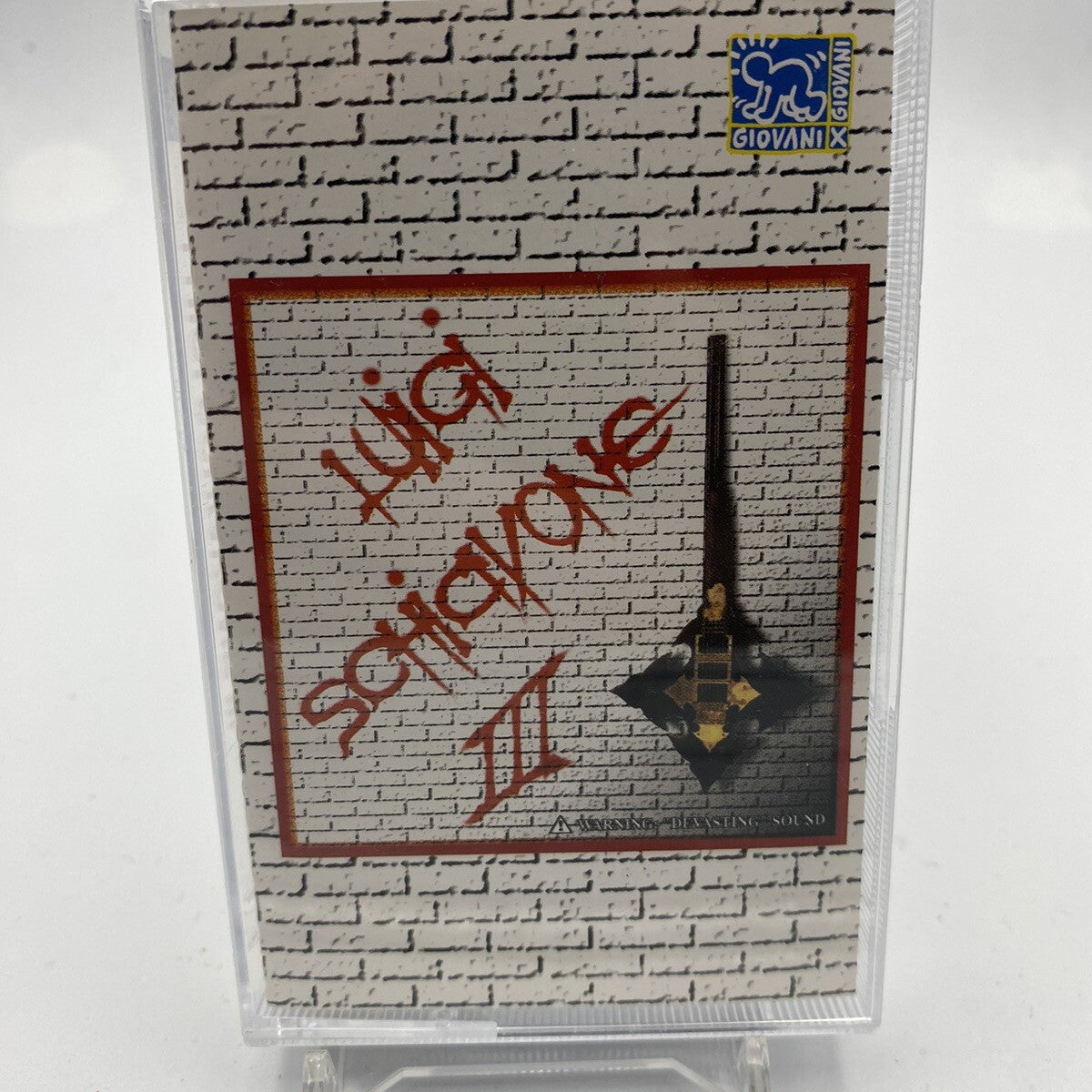 MUSICASSETTA Tape VG Luigi Schiavone Enrico Ruggeri – III Raro Italy 1985 Rock