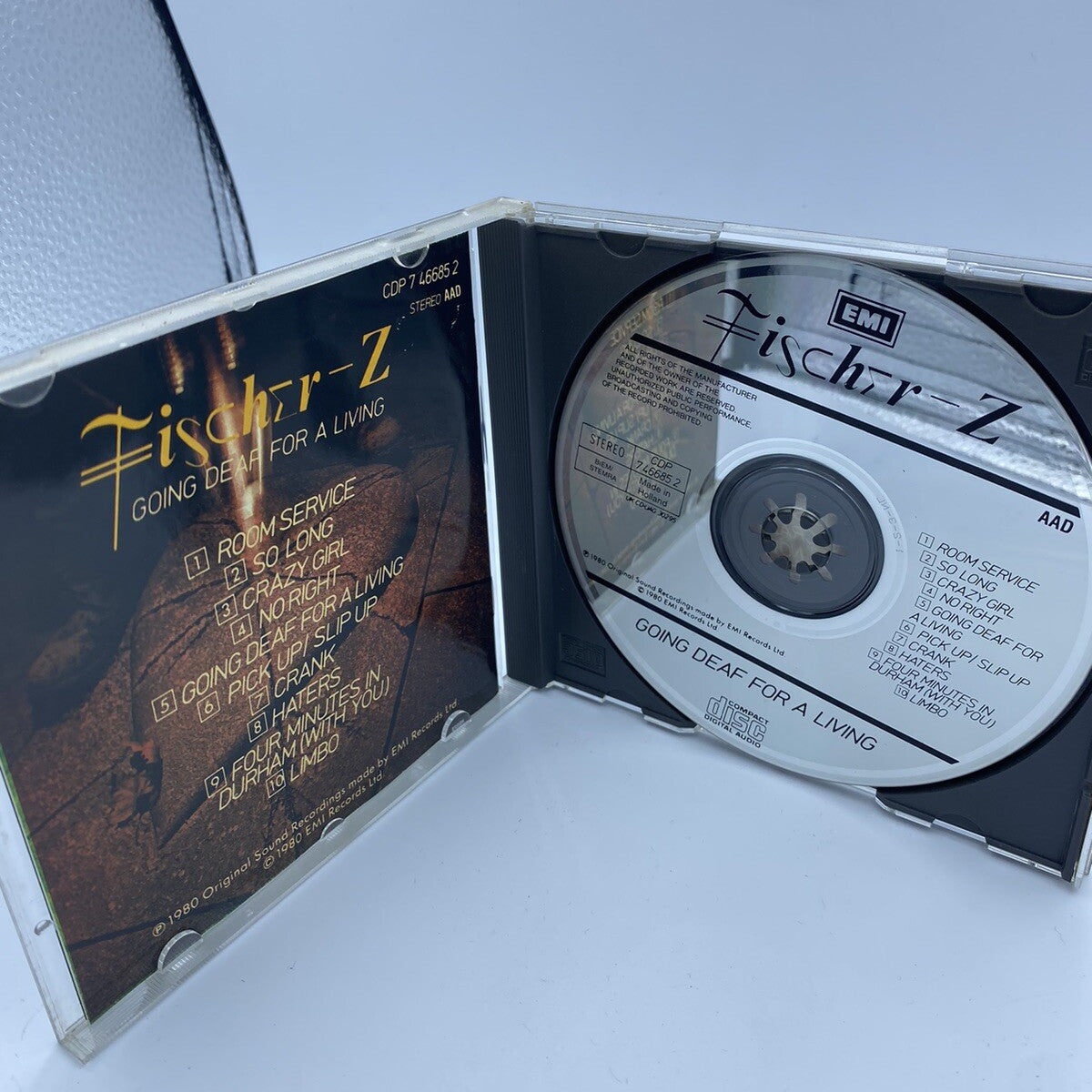 CD Fischer-Z – Going Deaf For A Living Rock