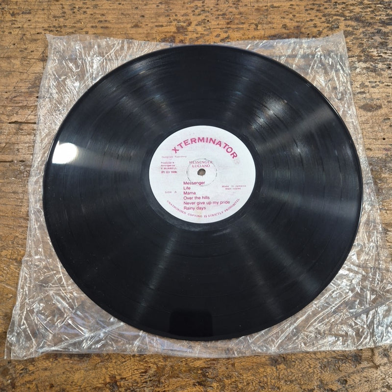 LP Luciano - Messenger IJLP 3009/524 264-1 JAMAICA 1995 Reggae Dub Vinile 12