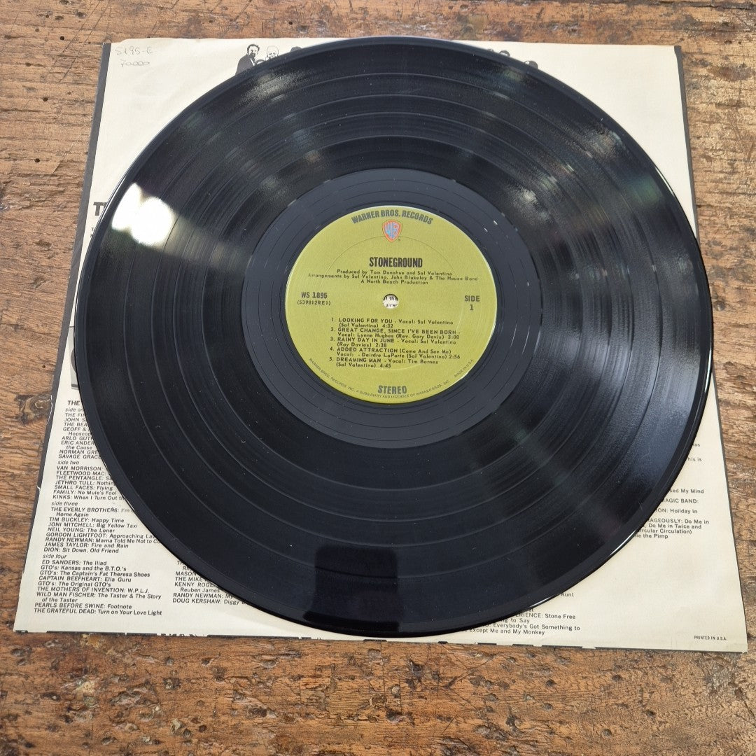 LP Stoneground - Stoneground Made In USA WS 1895 Musica Rock Vinile